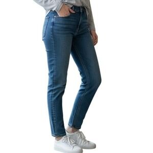 Vintage OshKosh B'gosh Jeans Women's Size‎ 8 High Rise Straight 100% Cotton 90s